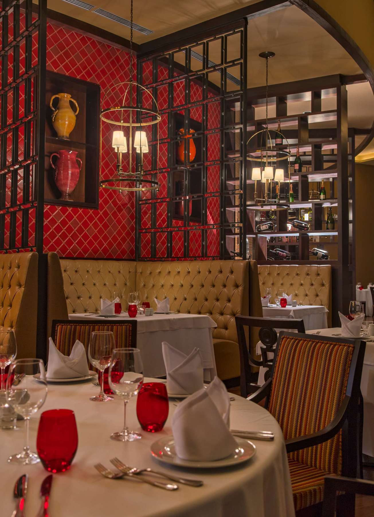 Sheraton Reserva Do Paiva 카보데산토아고스틴호 외부 사진 Interior of the restaurant